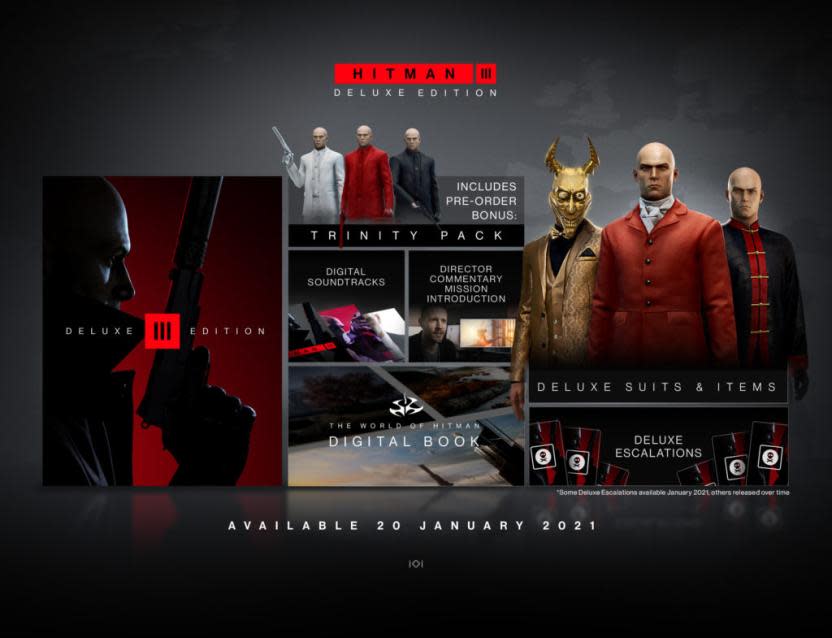 Estos son los requisitos mínimos y recomendados de 'Hitman 3