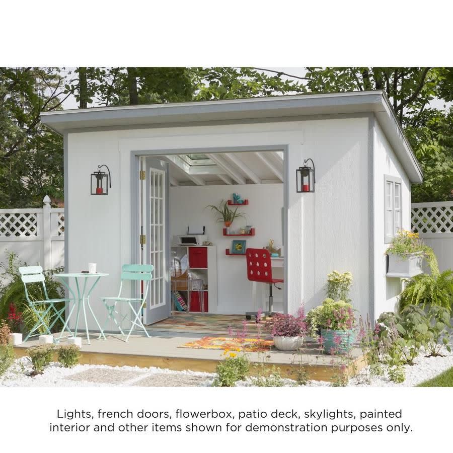 6) Heartland Metropolitan Lean-to Engineered Storage Shed