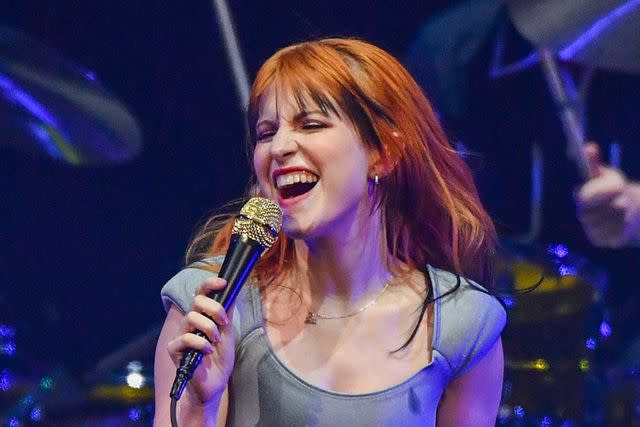 <p>Aaron J. Thornton/WireImage</p> Hayley Williams