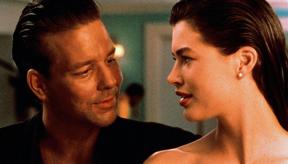 Mickey Rourke und Carrie Otis