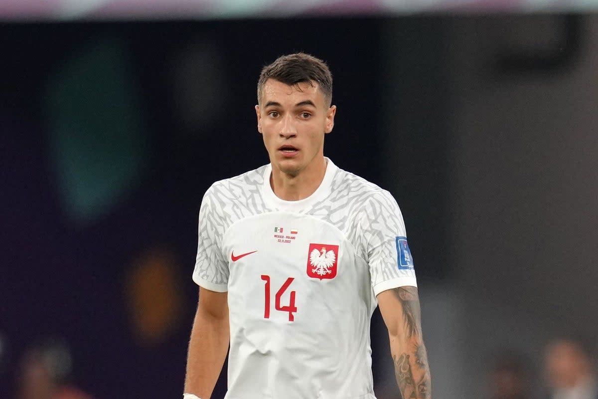 Jakub Kiwior featured for Poland in the 2022 World Cup (Nick Potts/PA) (PA Wire)