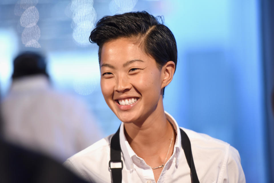 FILE -- Chef Kristen Kish attends The (RED) Supper on June 2, 2016, in New York City. / Credit: Noam Galai / Getty Images