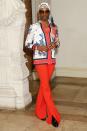 <p>Walking into the Victoria Beckham SS20 show, Porter was spotted wearing head-to-toe Beckham, Gucci black shoes, sunglasses by The Smith Society, earrings by Alexis Bittar and rings by Mimi Prober. </p><p>'Living the life,' he captioned a video of himself after the presentation on <a href="https://www.instagram.com/p/B2dsnPeFVIn/" rel="nofollow noopener" target="_blank" data-ylk="slk:Instagram;elm:context_link;itc:0;sec:content-canvas" class="link ">Instagram</a>.</p>