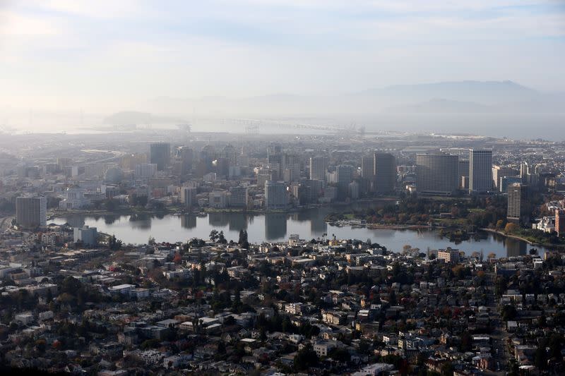 FILE PHOTO: The city of Oakland is seen, California