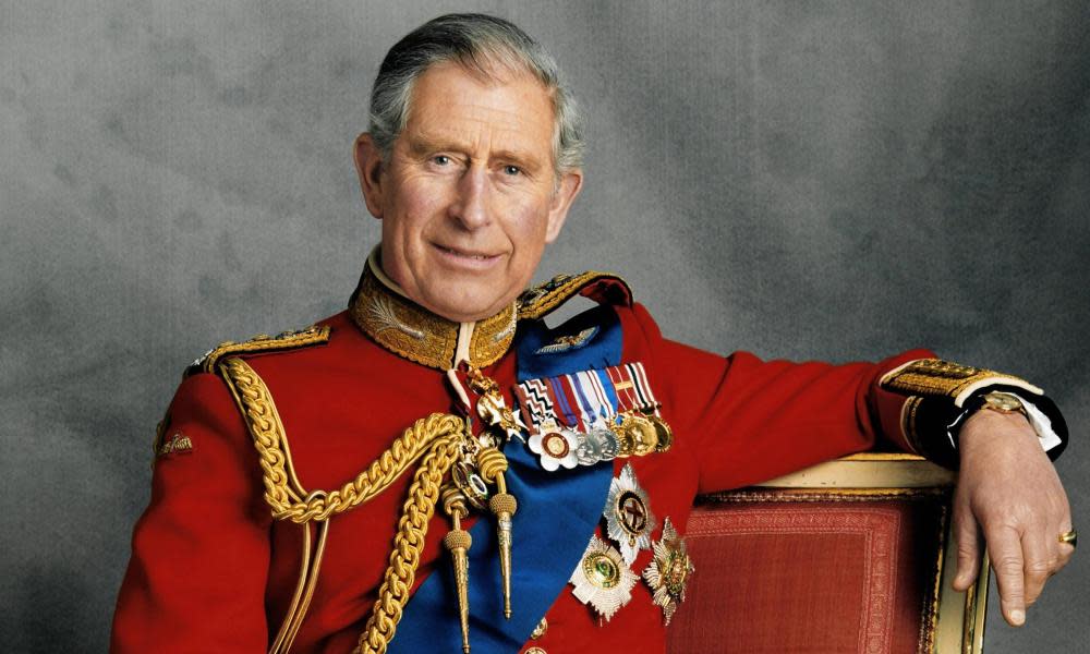 Prince Charles poses for an official portrait to mark his 60th birthday in 2008