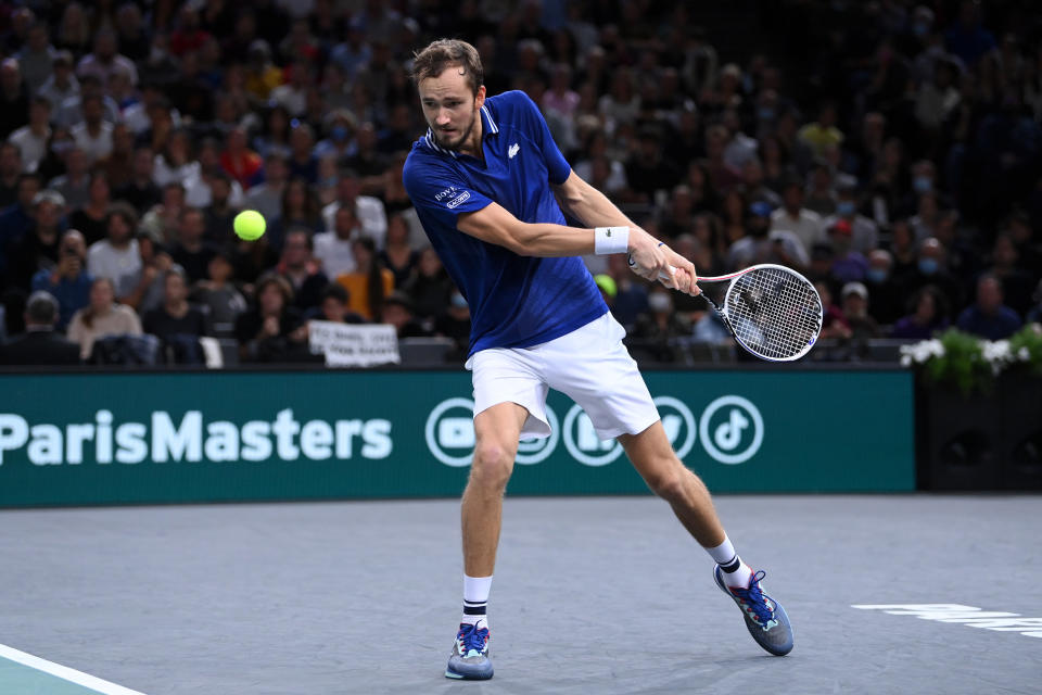 俄羅斯好手Daniil Medvedev。(Photo by Justin Setterfield/Getty Images)