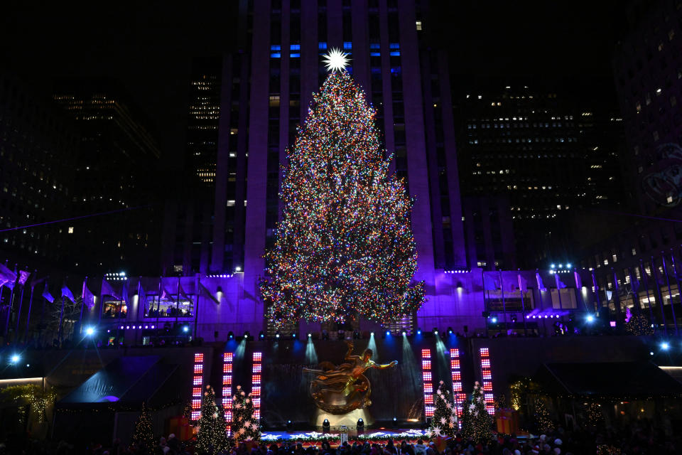 Rockefeller Center's Christmas tree