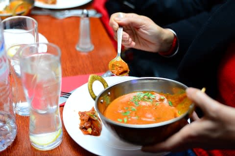 A Brick Lane Ruby Murray curry