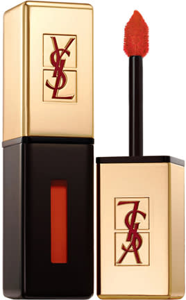 YSL Glossy Stain in Orange De Chine, $32