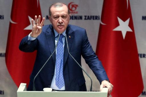 Turkey celebrates defeat of anti-Erdogan coup after new purge