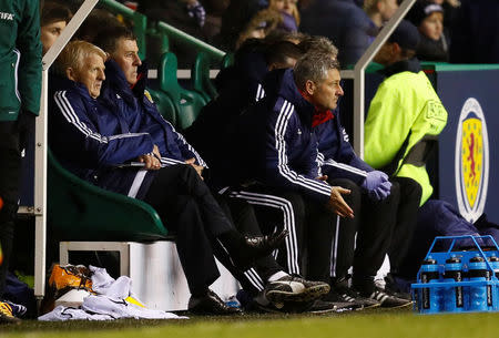 Britain Football Soccer - Scotland v Canada - International Friendly - Easter Road, Edinburgh, Scotland - 22/3/17 Scotland manager Gordon Strachan Action Images via Reuters / Jason CairnduffLivepic