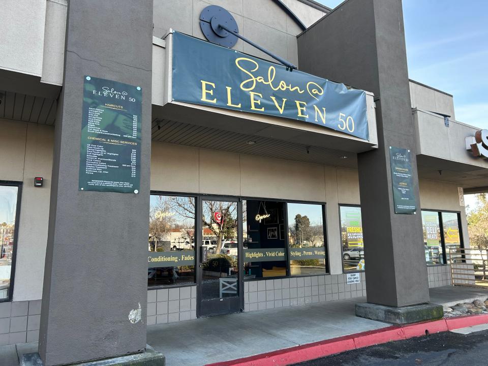 Salon @ Eleven 50 opened in the Target shopping center in Redding on Jan. 1, 2024.