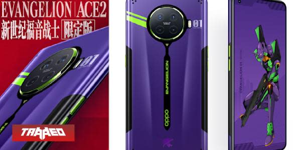Oppo lanza smartphone inspirado en el EVA-01 de Evangelion