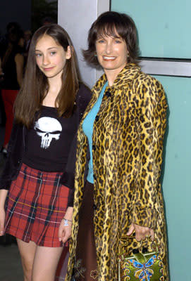 Producer Gale Anne Hurd and her daughter Lolita at the L.A. premiere of Artisan's The Punisher