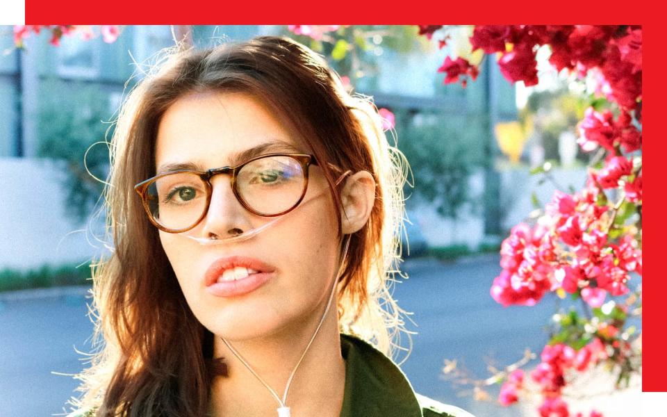 Claire Wineland, 21, Santa Monica College