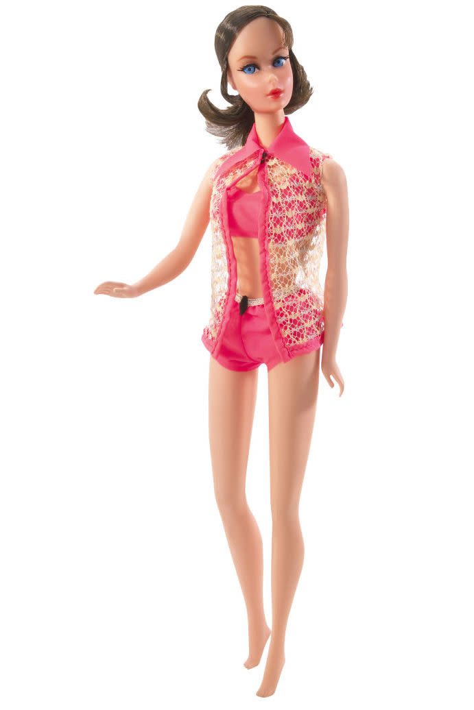 clothing, barbie, pink, doll, toy, costume, fashion design, magenta,