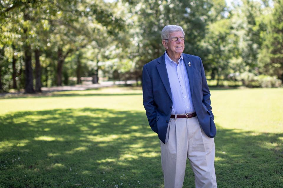 St. Jude patient number 17, Dwight Tosh, poses for photos at his home in Jonesboro, Ark. on Friday, June 12, 2020. 