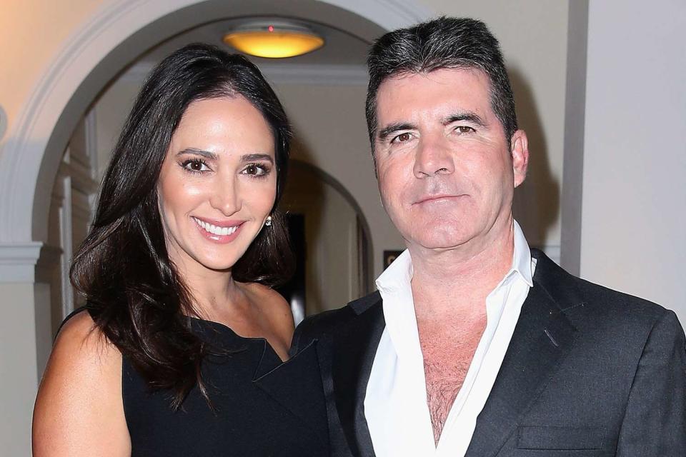 getty Lauren Silverman and Simon Cowell