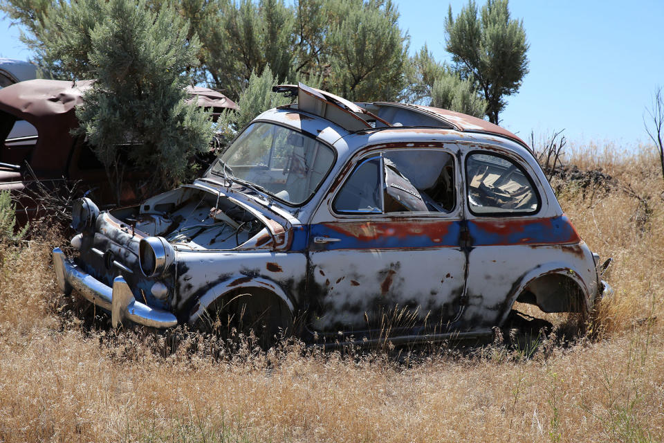 <p>Between 1957 and 1975, close to 4 million Fiat 500s were produced. So why have we included it in this collection of rare cars? Well, for starters, they’re far rarer in the US than Europe; indeed it seems only 300 were ever sold in America. But more importantly, this is a desirable 1960 Nuova 500 Sport. The Sport models featured a more powerful engine (boosted to a heady 21 hp, up from just 13 hp), and two-tone livery.</p>