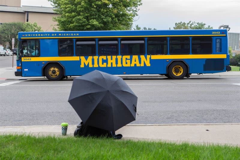 該網友成功申請到密西根大學（圖／翻攝自University of Michigan官網）