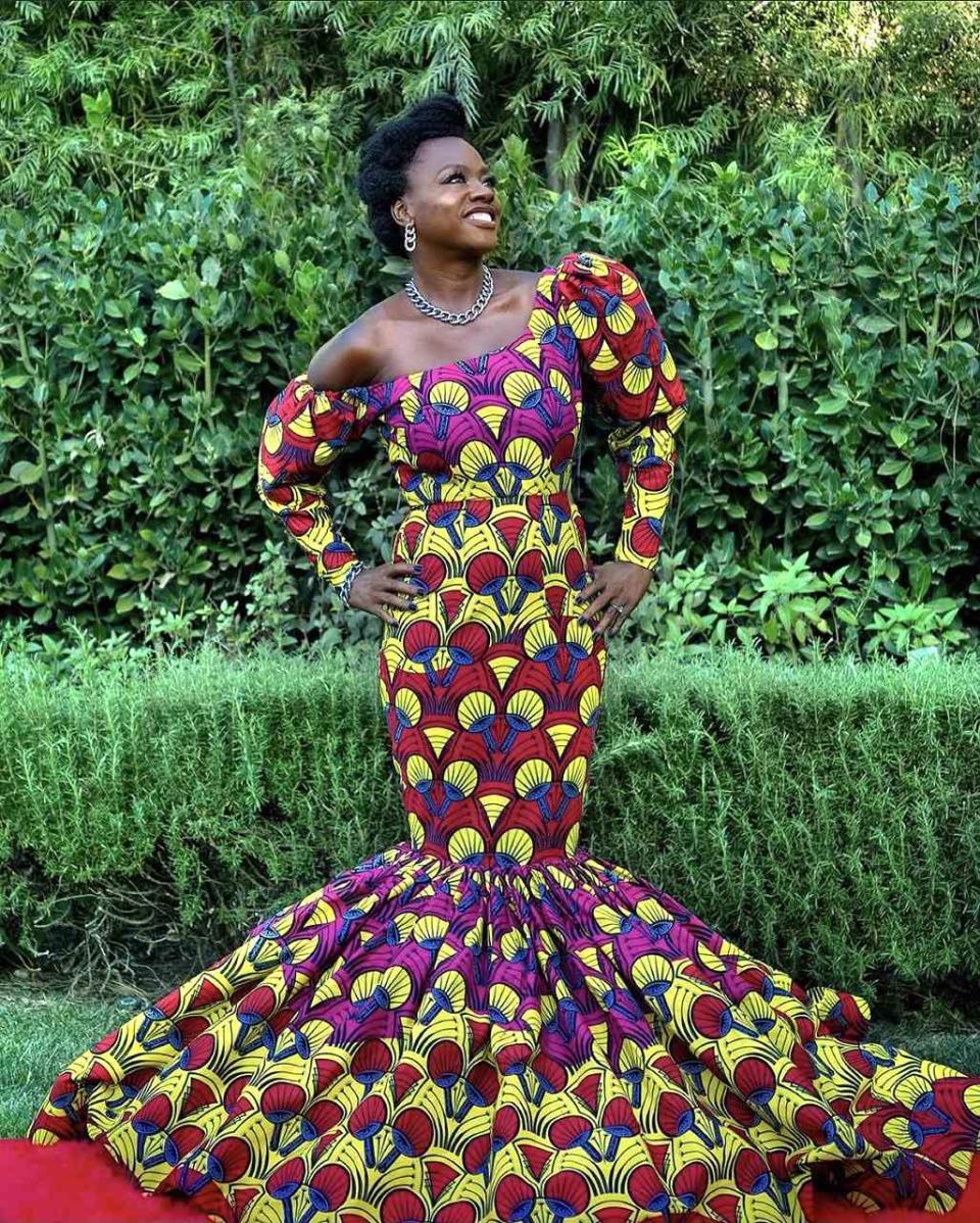 Viola Davis walked the red carpet at the 78th Golden Globe Awards