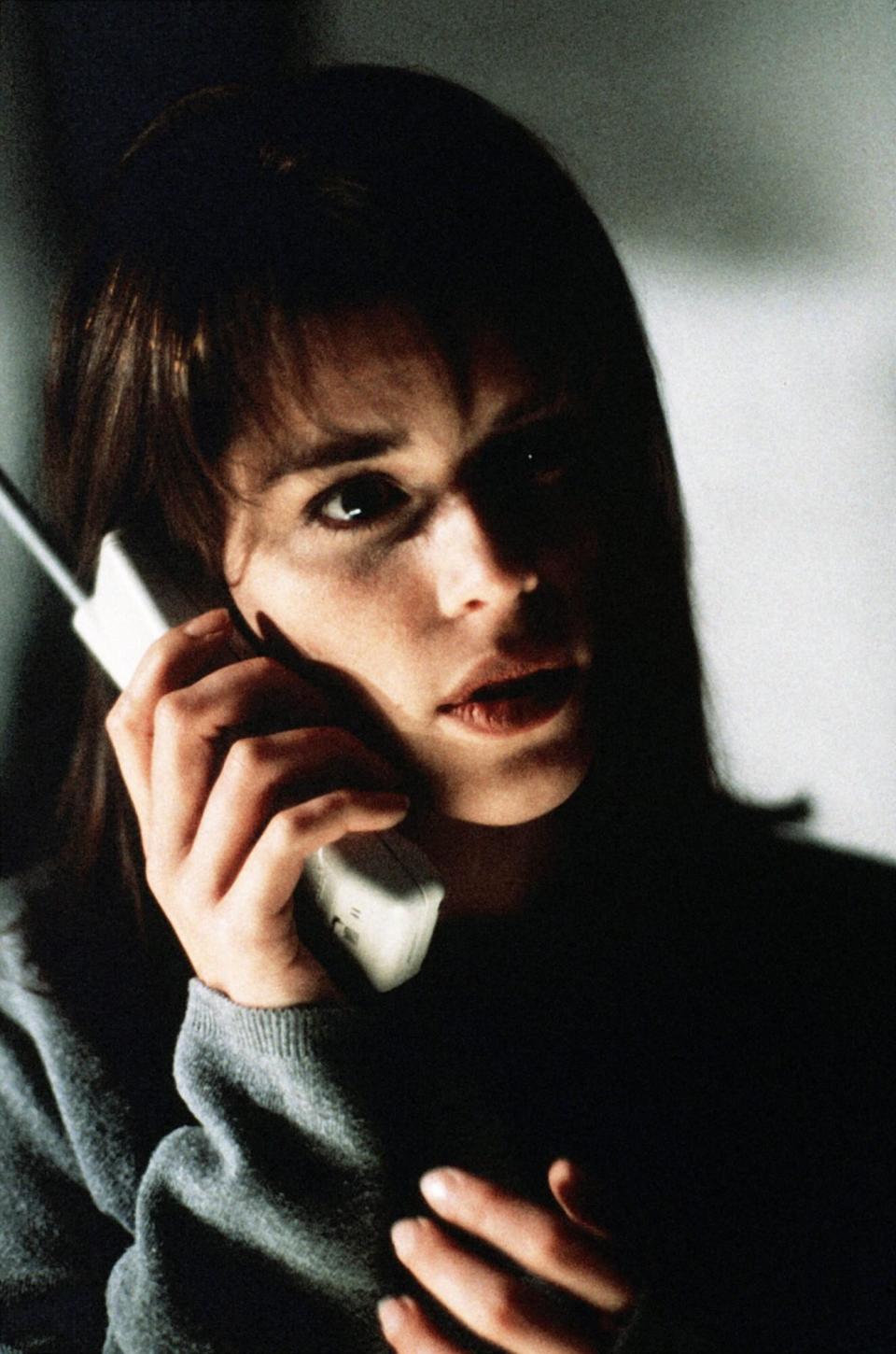 Editorial use only. No book cover usage. Mandatory Credit: Photo by David M Moir/Miramax/Kobal/Shutterstock (5885613t) Neve Campbell Scream - 1996 Director: Wes Craven Miramax USA Scene Still