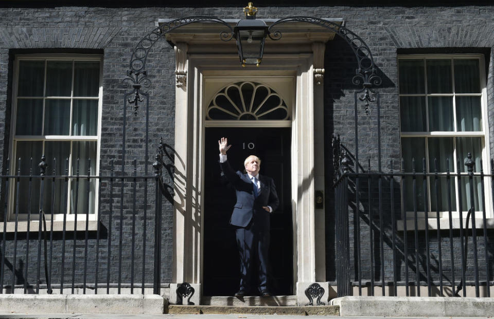 Das britische Parlament stimmt im Oktober im Brexit-Streit für eine Neuwahl am 12. Dezember. Premier Boris Johnson hatte zuvor dafür geworben, dass Parlament aufzulösen. Der Austrittstermin des Vereinigten Königreichs aus der europäischen Union verschob sich in den Tagen zuvor erneut. (Bild: Getty Images)