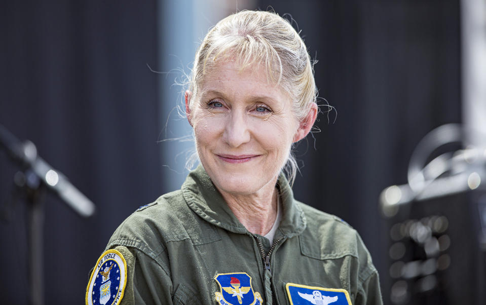 Brig. Gen. Jeannie M. Leavitt. (Daniel Knighton / Getty Images)