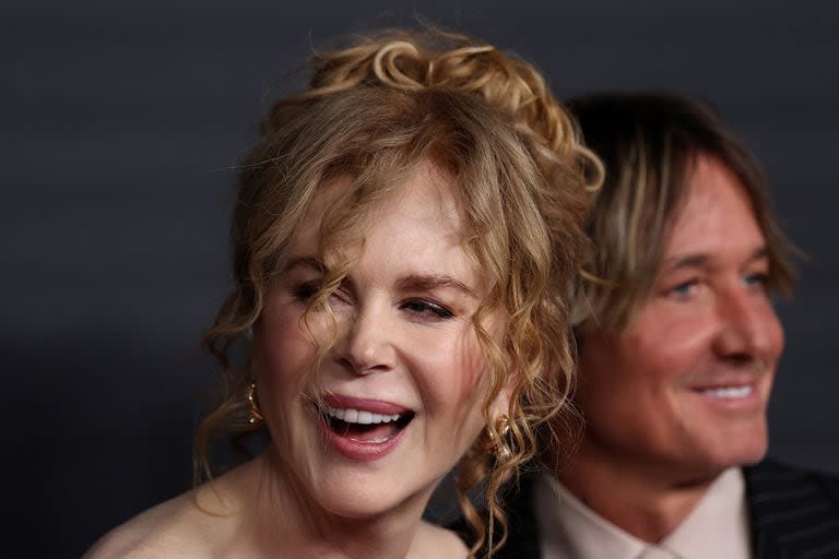 Nicole Kidman pasó un momento divertido durante la presentación de Expats en Sydney. Junto a ella, su marido, Keith Urban