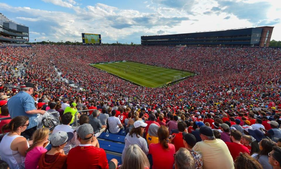 Manchester United v Liverpool in Michigan