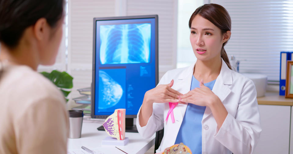 乳癌已連續多年蟬聯女性十大癌症發生率第一名（示意圖/Getty Image）