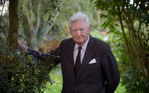 Lord Bramall was interviewed twice by police - Credit: Fiona Hanson