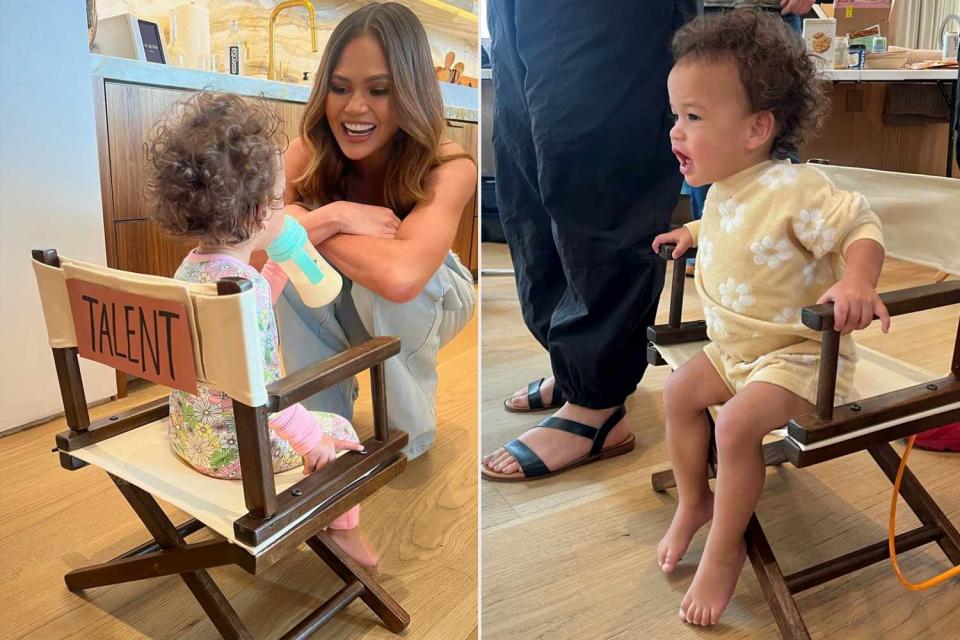 <p>Chrissy Teigen/Instagram</p> Chrissy Teigen and her daughter Esti