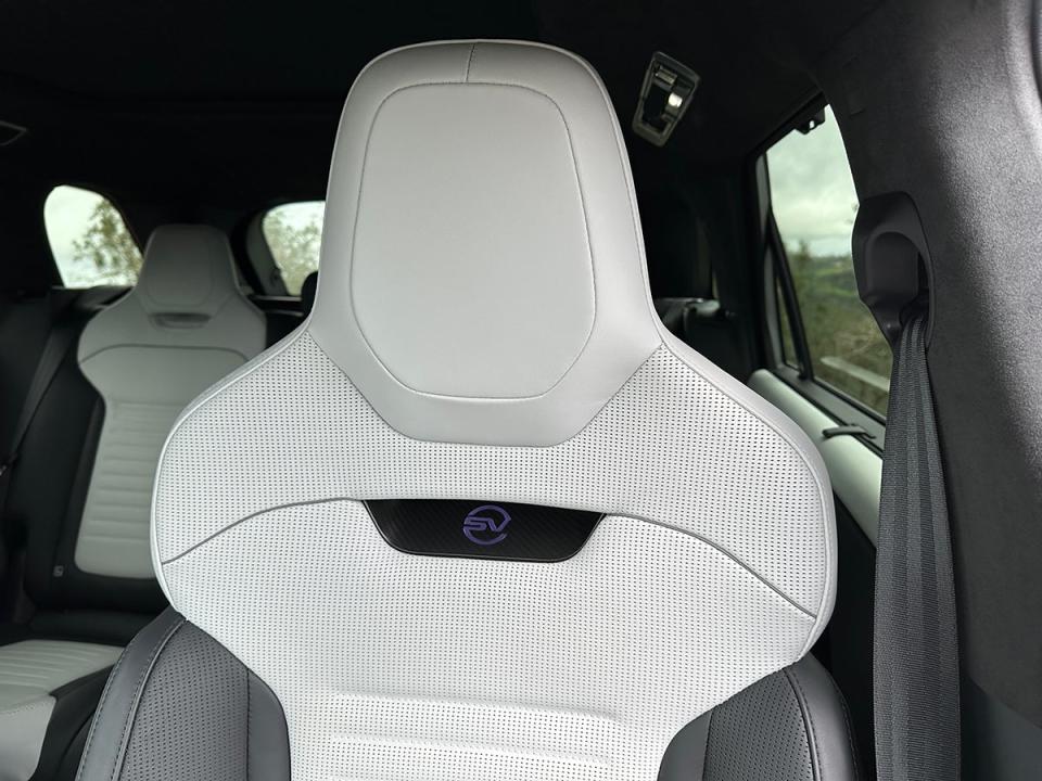 These Body and Soul seats pulse energy in time with the music, reducing driver fatigue. <em>Credit: Kristin Shaw</em>