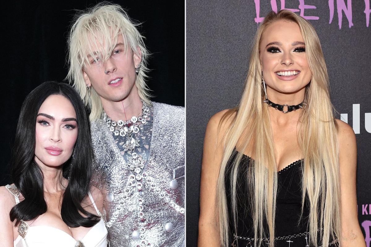 Who Is Sophie Lloyd Megan Fox Joked About Machine Gun Kellys Guitarist Amid Split Rumors 2404