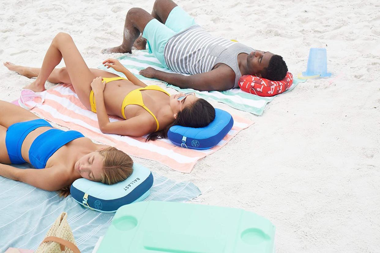Ballast Beach Pillow – Inflatable Beach Pillow, Camping Pillow