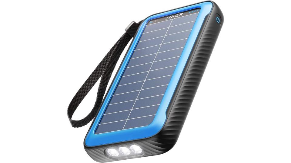 Product shot of Anker PowerCore Solar 20000, one of the best solar chargers