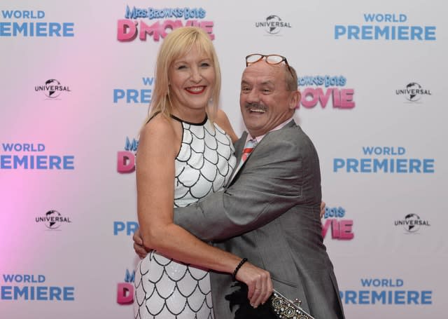 Brendan O’Carroll and Jennifer Gibney