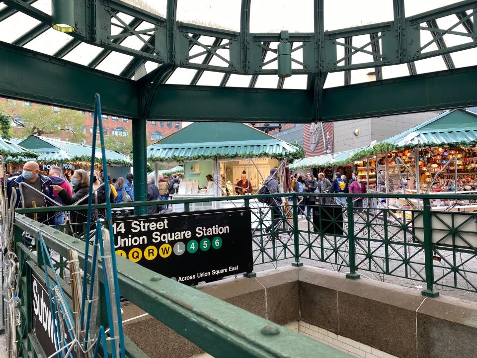 union square holiday market