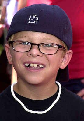 Jonathan Lipnicki at the Hollywood premiere of Walt Disney's The Princess Diaries