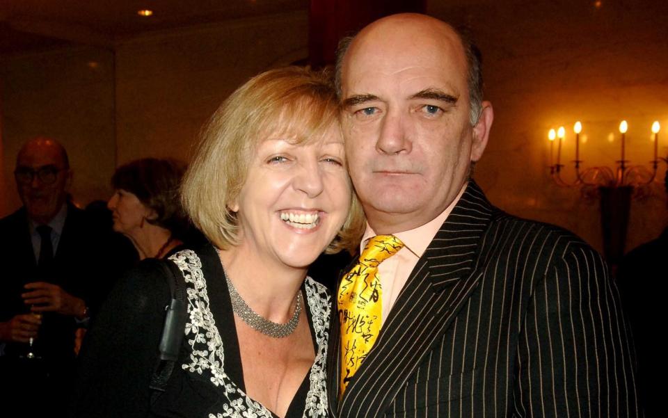 The couple pictured in 2005