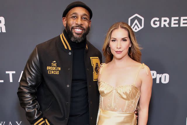 <p>Robin L Marshall/WireImage</p> Stephen "tWitch" Boss (L) and Allison Holker attend Critics Choice Association's 5th Annual Celebration of Black Cinema & Television at Fairmont Century Plaza on December 5, 2022 in Los Angeles, California.
