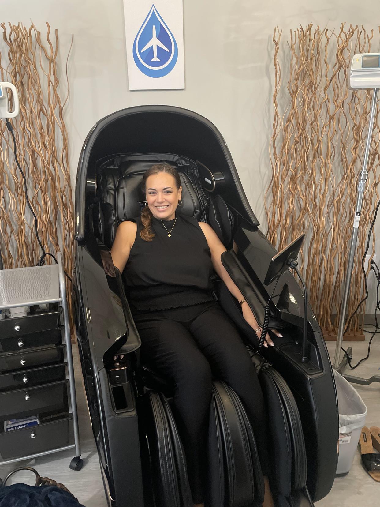 After undergoing her first intravenous therapy treatment at Prime IV in Palm Beach Gardens last month, 46-year-old Liz Leon said “I felt a difference the very next day. I had a good night’s sleep and felt full of energy in the morning.”