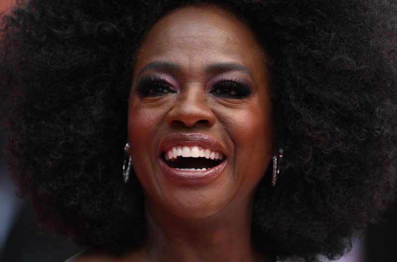 Viola Davis attends the Cannes Film Festival premiere of "Strange Way of Life" in May. File Photo by Rune Hellestad/UPI