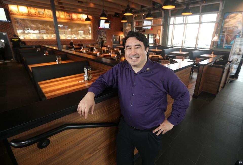 Fred Greenleaf is the general manager of BJ’s Restaurant and Brewhouse, a new restaurant opening on Jefferson Road. The California-based chain offers a variety of craft beers, including some of its own, and a large food menu.