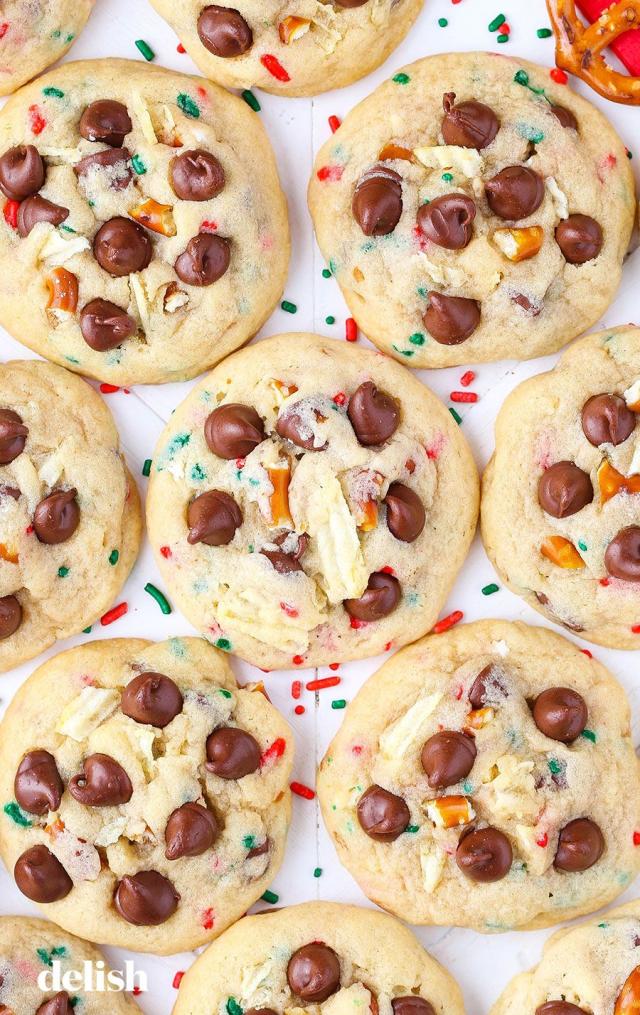 delish christmas pinwheel cookies