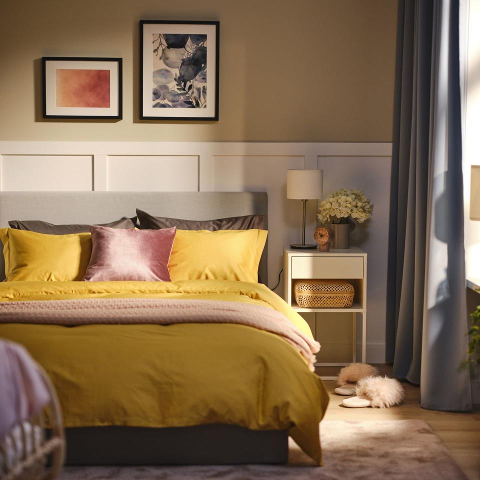 <p>Embrace a soothing natural palette in your home. IKEA's report found that over 50% of people globally believe the most important aspect of an ideal home is the ability to unwind, while people are increasingly choosing to stay at home instead of head out. </p><p>For 2023, it's all about keeping things simple. Clotilde explains: "By adding subtle accents through accessories, you can create a powerful yet soothing makeover. To evoke serenity in the home, try implementing one or two colours as a base and then adding crisp, sleek lines for an element of modernity." </p>