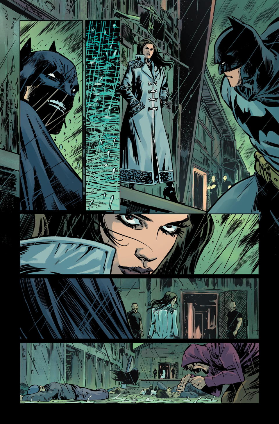 Detective Comics #1070 preview page featuring Batman