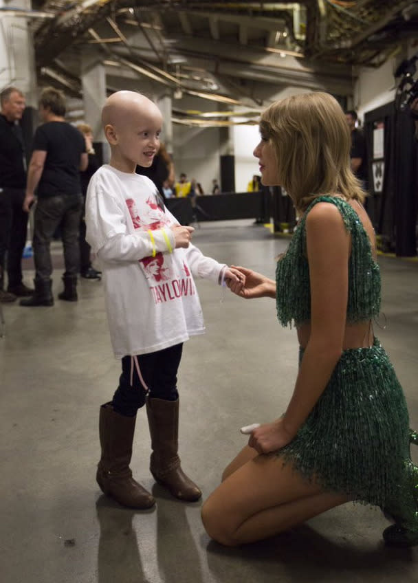 Taylor Swift Makes Dreams Come True For Young Fan Battling Cancer