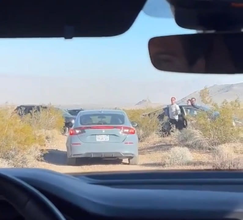 <em>A trip leaving Las Vegas turned treacherous during Formula One weekend when a Los Angeles woman said Google Maps took them on a detour into the middle of the desert. (Photo credit: Shelby Easler)</em>